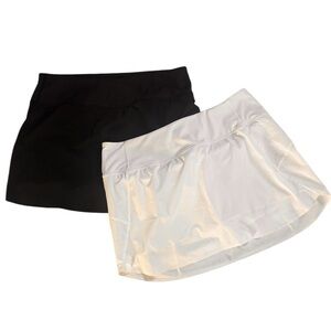 TWO Athleta “Run with it” skorts - size L